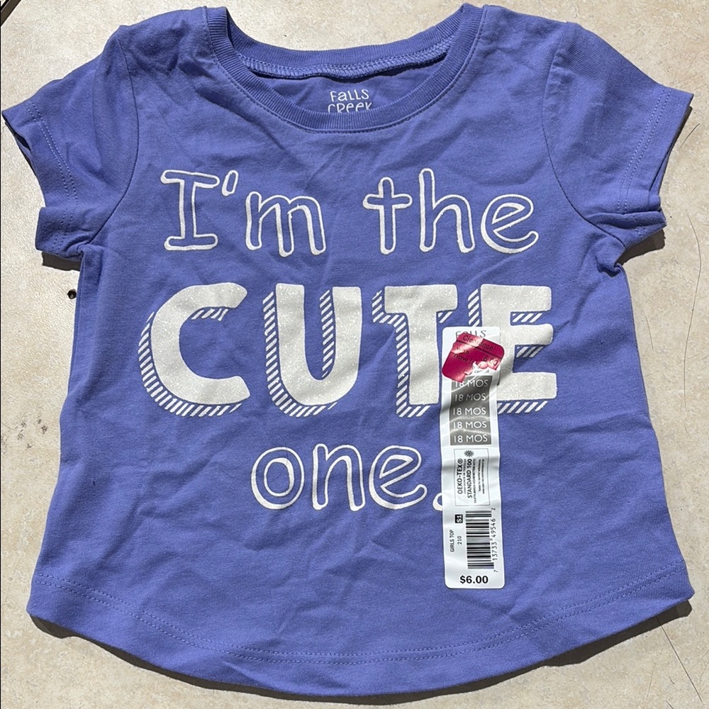 Falls Creek Kids I’m the Cute One T-Shirt